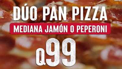 Duo Pan Pizza Mediana