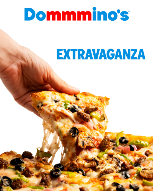 Domino's: ¡La Pizza Extravaganzza que lo tiene TODO!