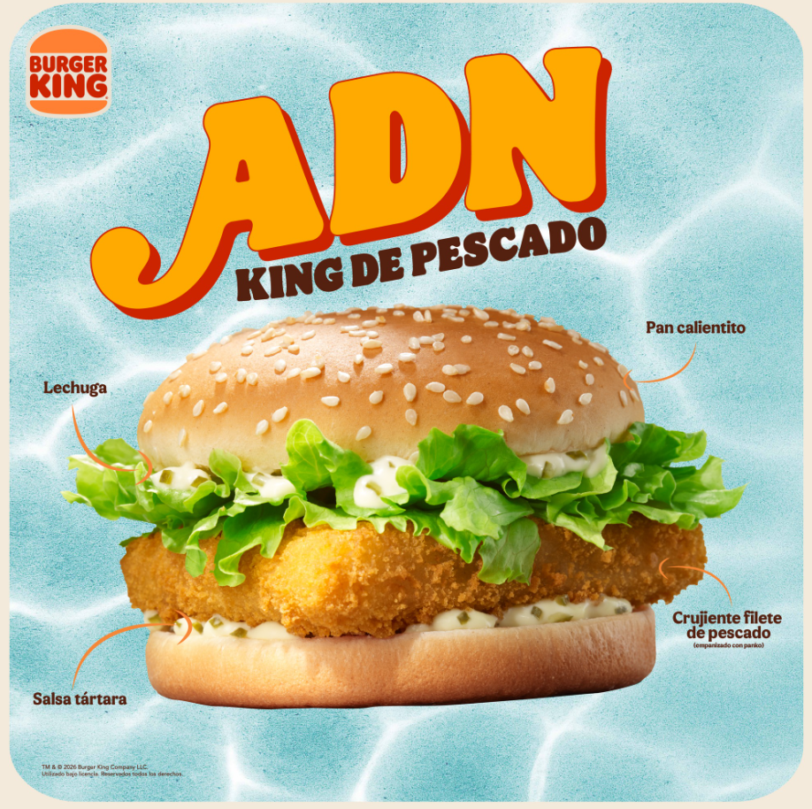 Burger King: El sabor del verano es el King de Pescado
