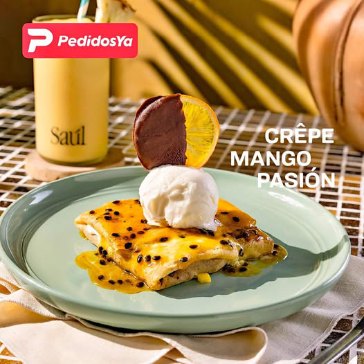 Nuevo Menú de Verano: Crêpe Mango Pasión en Saúl Bistro