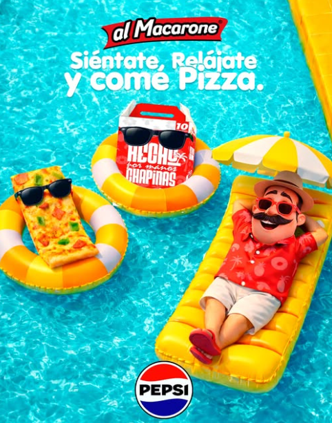 Siéntate, relájate y come Pizza este verano con Al Macarone