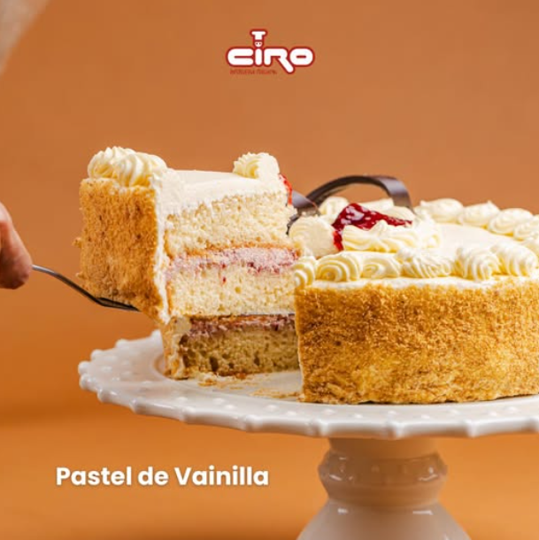 El encanto italiano del Pastel de Vainilla de Pastelería CIRO