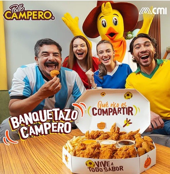 Banquetazo Campero: El pollo que reúne a los amigos para vivir el fútbol a todo sabor