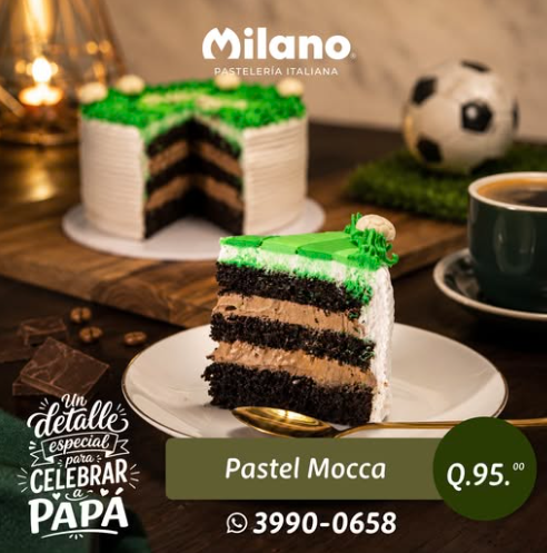 Milano Pastelería: Pastel Mocca para Papá