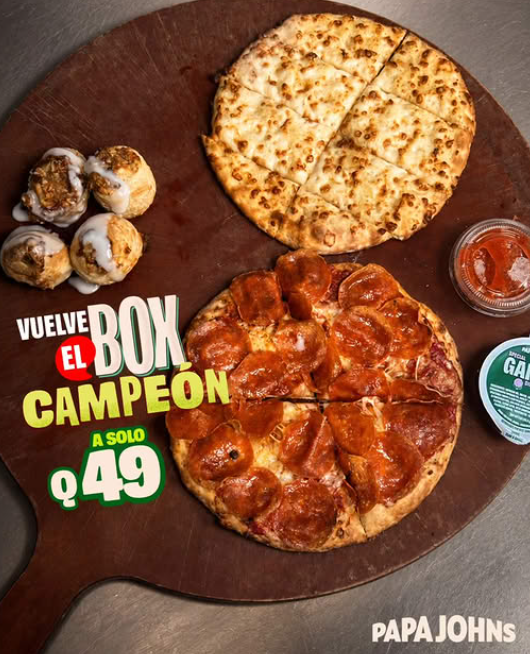 Papa John's: ¡Vuelve el Box Campeón a Q49!