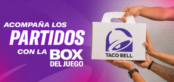 Acompaña los Partidos con la Box del Juego de Taco Bell