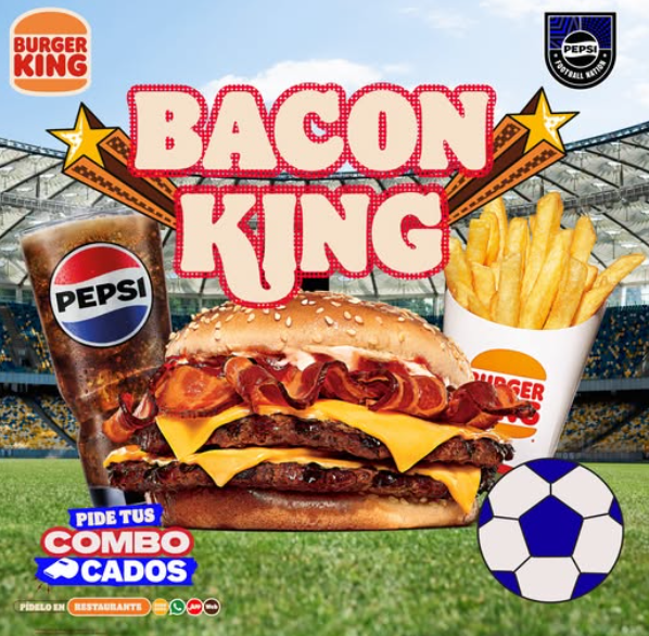 Pide tus Combocados con Bacon King