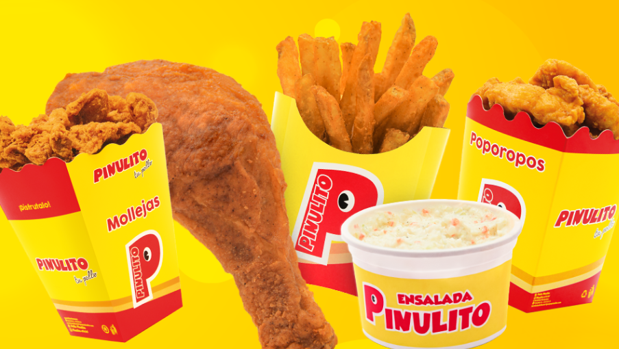 Pollo Pinulito Piezas de Pollo Frito Crujiente
