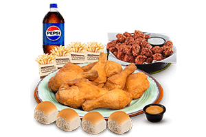 Combo de 8 Piezas + 20 Camperitos, Alitas o Medallones- Exclusivo Whatsapp