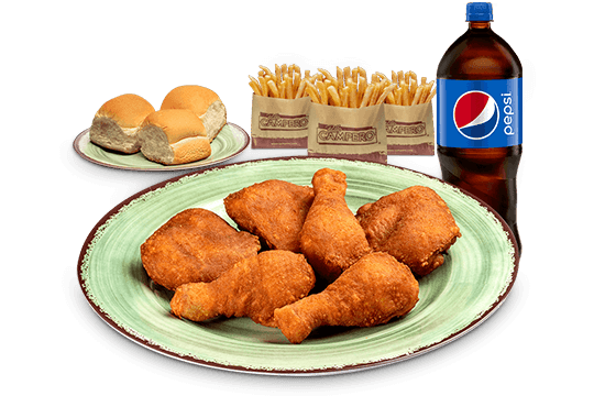 Combo 6 Piezas con Bebida