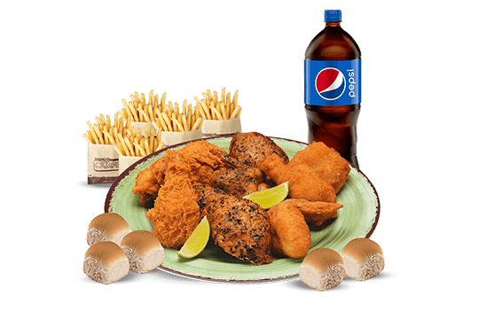 Combo 10 Piezas con Bebida